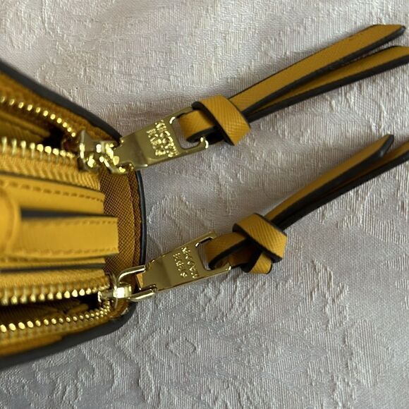 Steve Madden Mustard Yellow Bkarlee Crossbody Bag Wallet - Picture 6 of 14